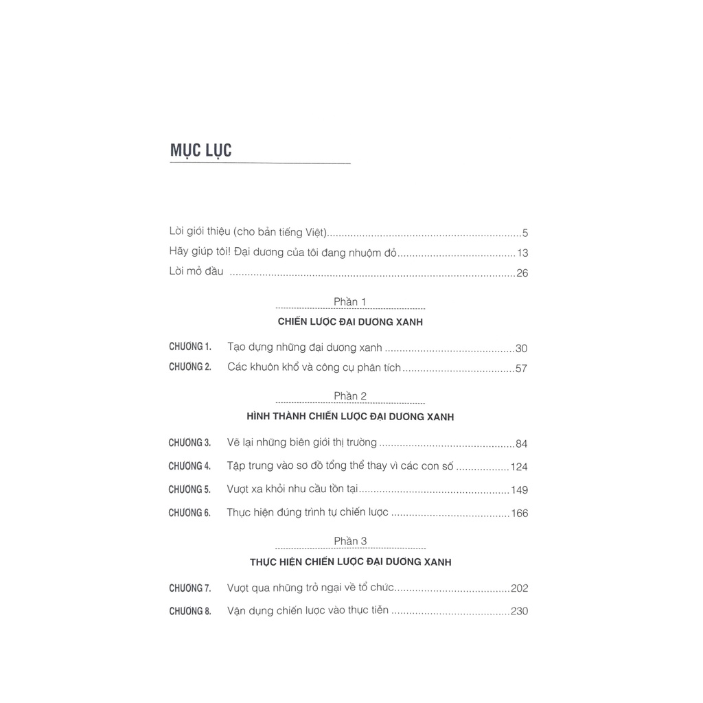 Sách - Blue Ocean Strategy - Chiến Lược Đại Dương Xanh