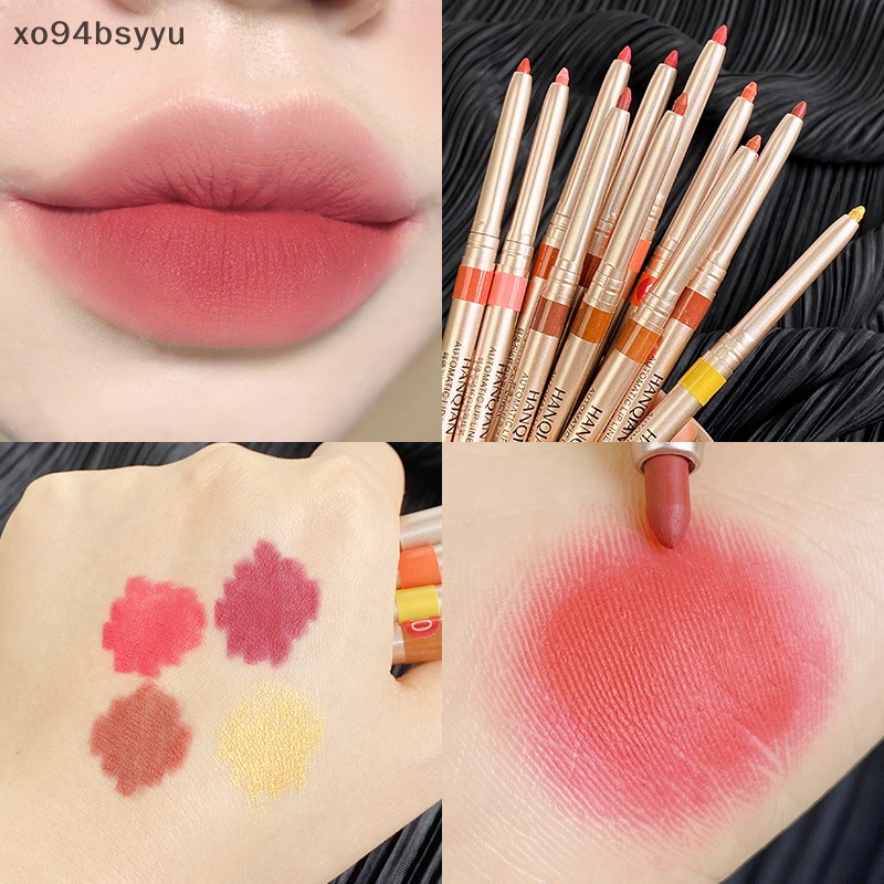 Chì Kẻ Viền Môi Xoay Tự Động Không Thấm Nước 10 Màu Tùy Chọn Xo94Bsyu