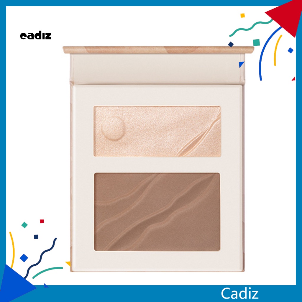 Bảng Phấn Bắt Sáng CADI Lâu Trôi Kết Cấu Mịn Màng Dành Cho Trang Điểm Mặt Tại Nhà