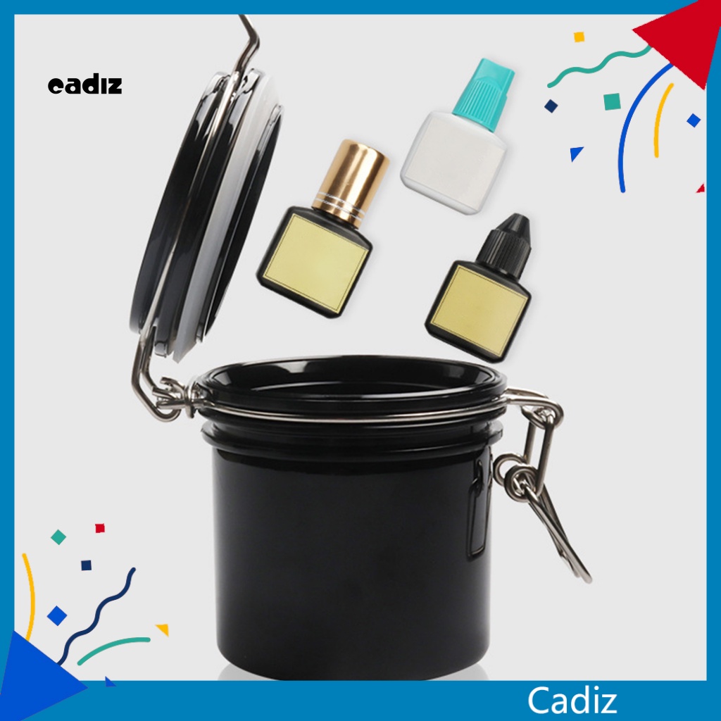 Hộp Đựng Keo Dán Lông Mi Giả Chống Rò Rỉ Bằng Carbon Hoạt Tính 200ml