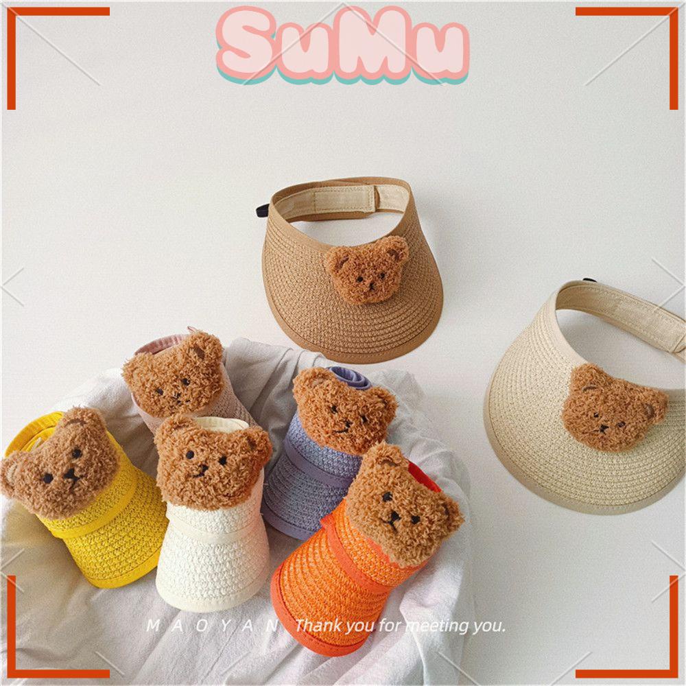 Mũ Rơm Đan Thoáng Khí Có Thể Điều Chỉnh Gấp Gọn Cho Bé