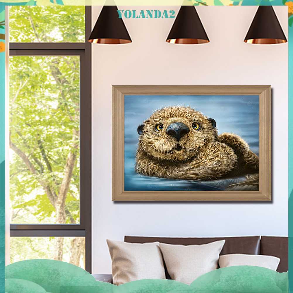 Tranh Đính Đá Kim Cương Toàn Bộ 5D DIY Hình Vẽ Nghệ Thuật Trang Trí Nhà Cửa