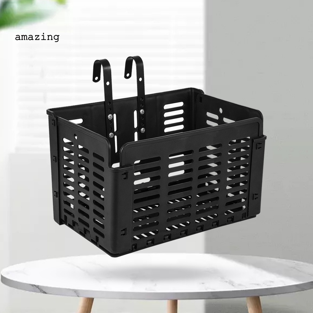 Giỏ Xe Đạp Màu Đen Có Thể Tháo Rời Tiện Dụng