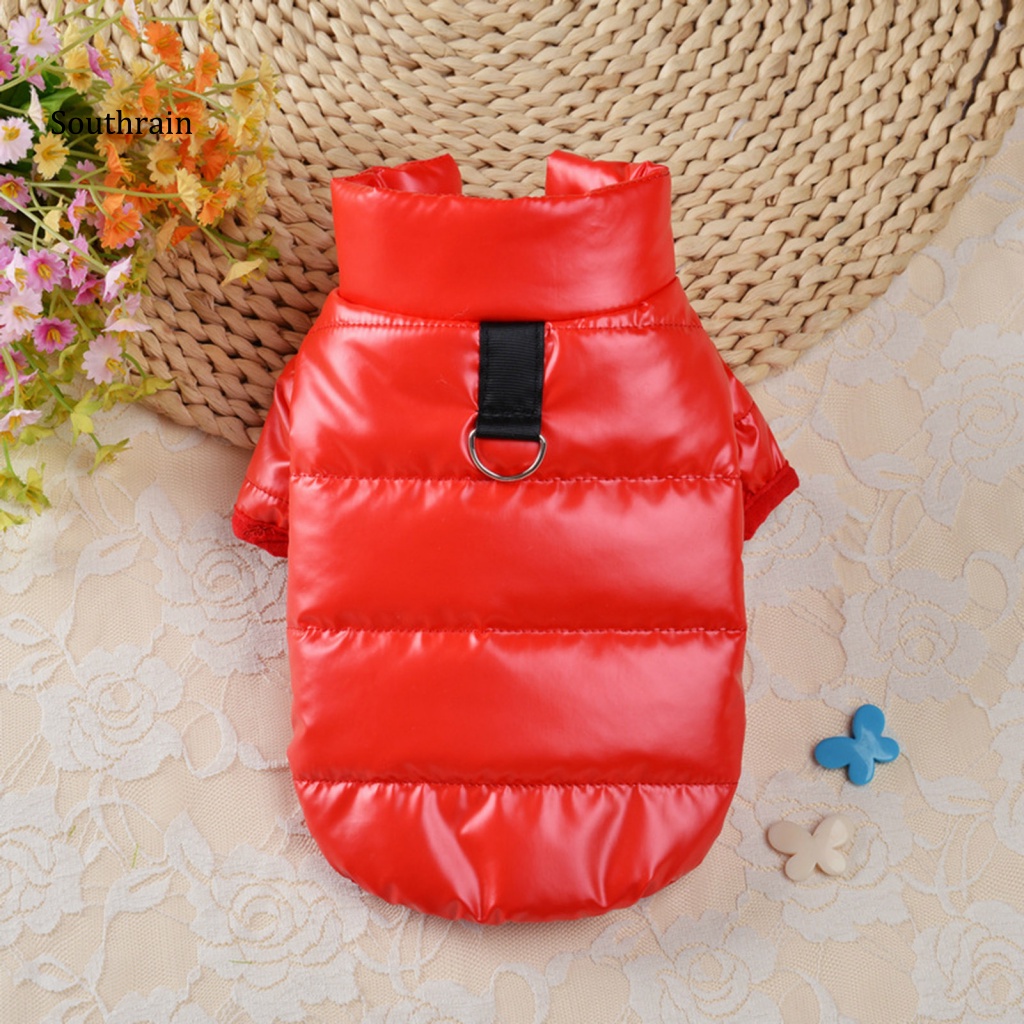 Áo Khoác Màu Trơn Giữ Ấm Thời Trang Cho Cún Cưng