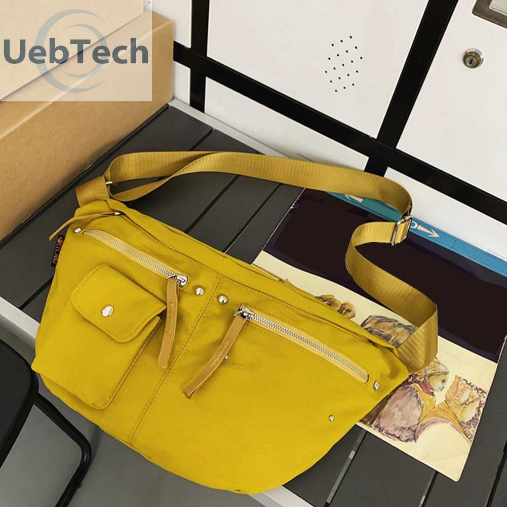 Túi Đeo Thắt Lưng Unisex Bằng Nylon Sức Chứa Lớn Chống Trộm Cho Hoạt Động Leo Nú