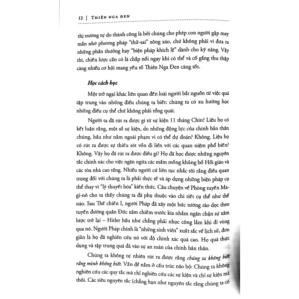 Sách - Thiên Nga Đen