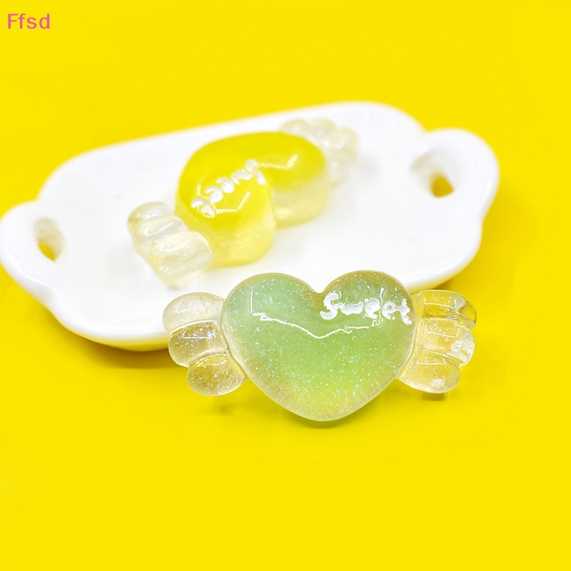 Bộ 5 Tượng Trang Trí Hình Đôi Cánh Dạ Quang Phát Sáng Độc Đáo