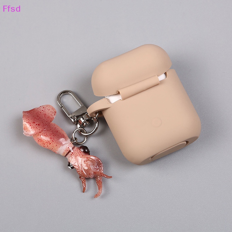 {Ffsd} Móc Khóa Hình Mực Biển Vui Nhộn * Hàng Bán Chạy