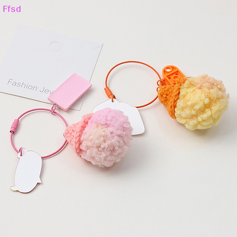 {Ffsd} Móc Khóa Búp Bê Yêu Tinh Lông Xù Nhiều Màu Đáng Yêu Sáng Tạo Và Thiết Thực Trang Trí Túi Xách * Bán Chạy