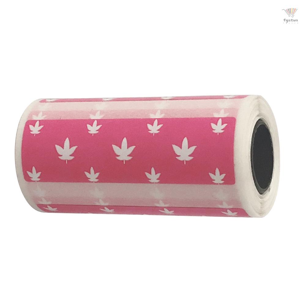 3 Cuộn Nhãn Dán Nhiệt Trong Suốt Hoạt Hình Dễ Thương 57 * 30mm  Cho Máy In Nhiệt PeriPage A6