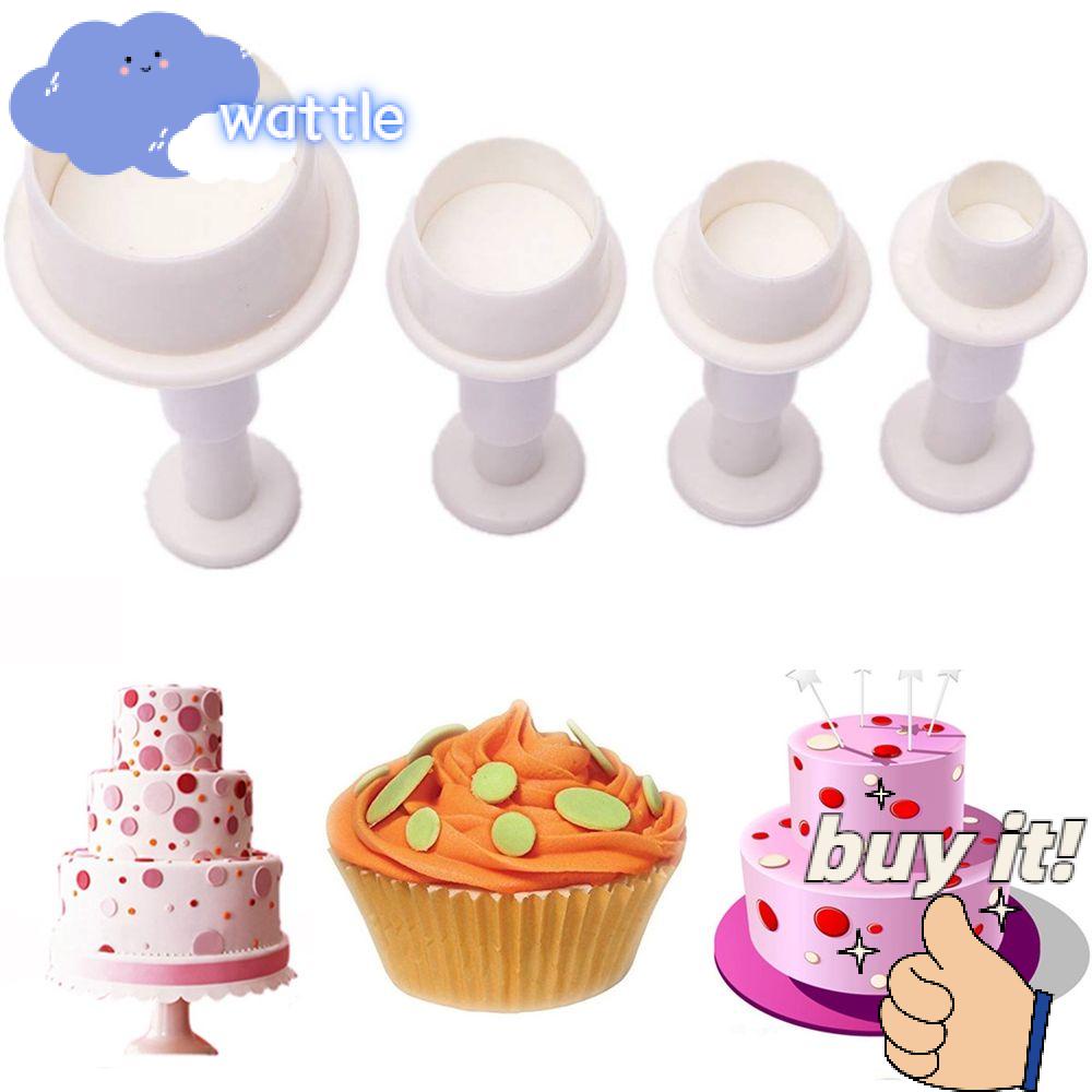 Bộ 4 Khuôn Nhựa Làm Bánh Quy Thiết Kế Mới Tiện Lợi Dễ Sử Dụng