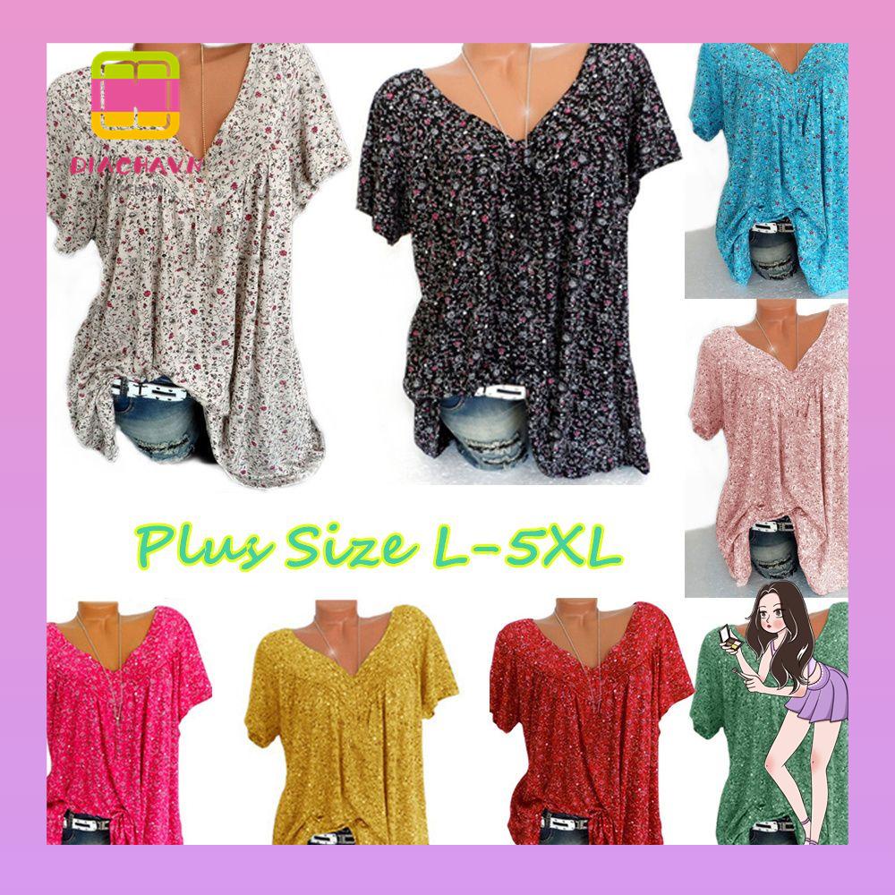 Áo Thun Plus Size Thời Trang Trẻ Trung Cho Nữ