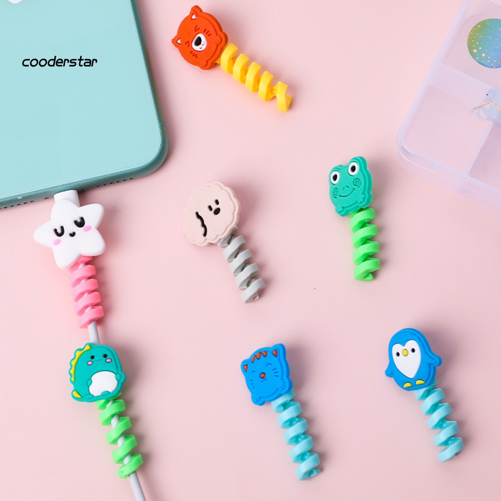 Hộp Đựng Dây Cáp Dữ Liệu Bằng Silicon Bóng Dễ Thương Sắp Xếp Gọn Gàng