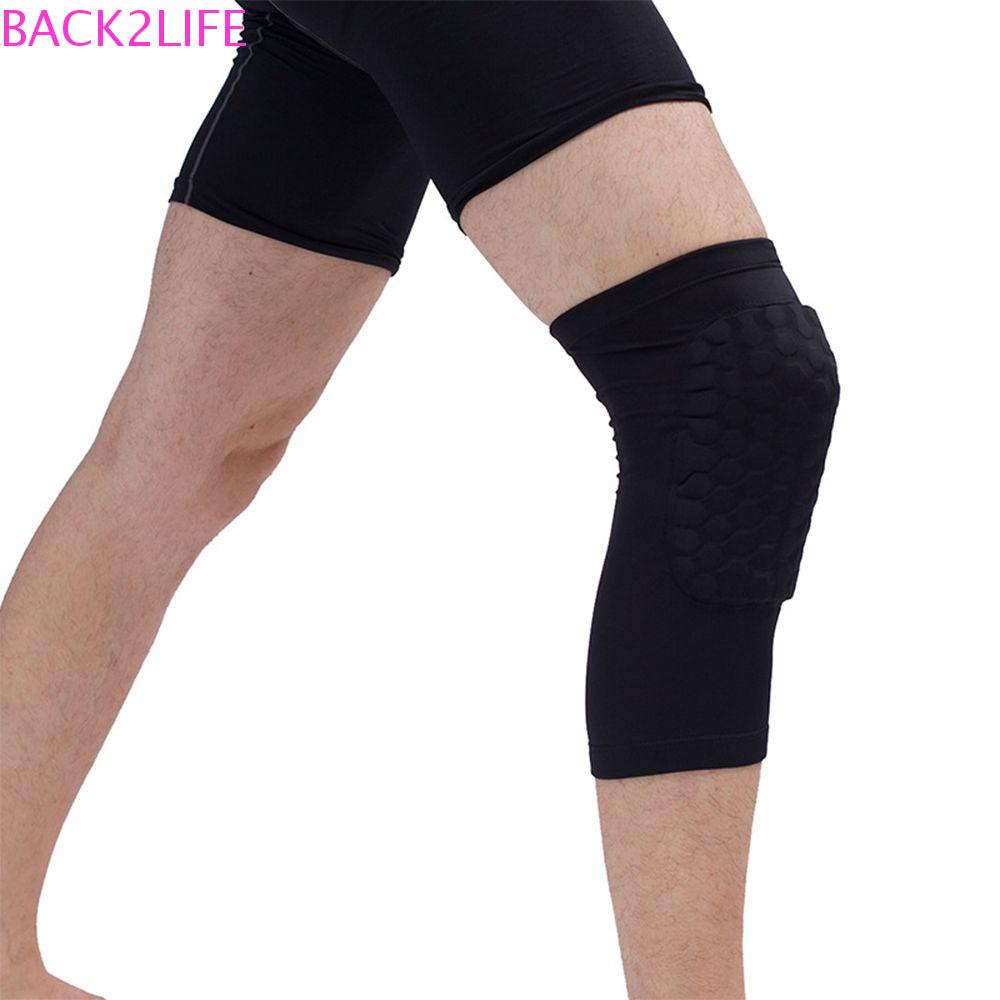 Đệm Bảo Vệ Đầu Gối Bằng Polyester Thoáng Khí Chống Trượt Cho Unisex BACK2LIFE
