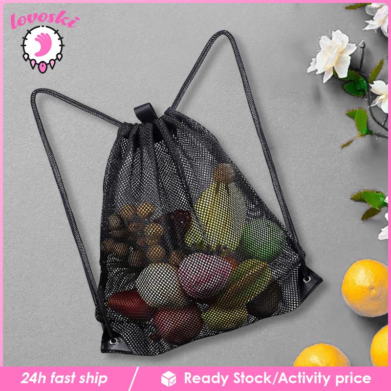 Ba Lô Dây Rút Bằng Lưới Bền Bỉ Dùng Khi Tập Yoga / Cắm Trại / Bơi Lội