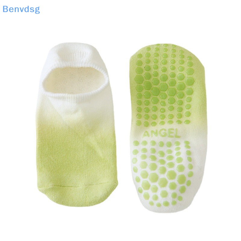 Vớ Cotton Màu Nhuộm Gradient Chống Trượt Thoáng Khí Thời Trang Cho Trẻ Em