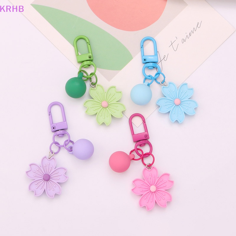 Móc Khóa Quả Cầu Sơn Hoạt Hình Nhiều Màu Sắc Dễ Thương Dùng Trang Trí Túi Đựng Tai Nghe / Quà Tặng Mới