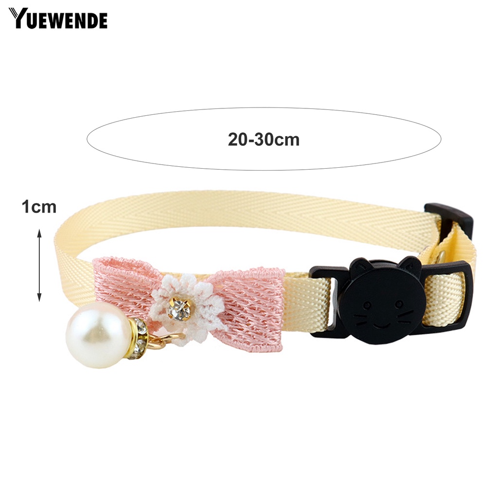 Vòng Cổ Nơ Bướm Kiểu Công Chúa Xinh Xắn Cho Mèo Cưng YQ.E