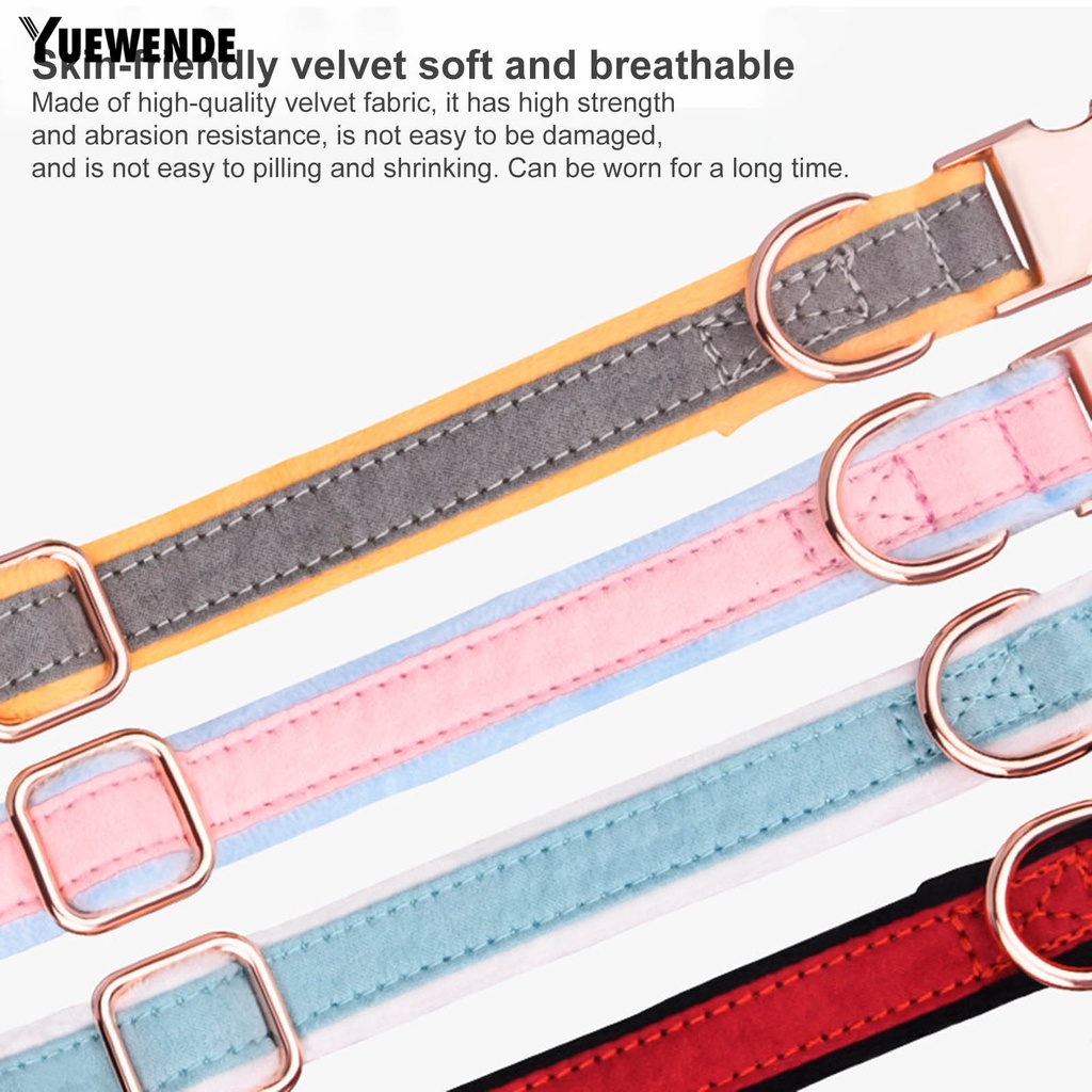 Vòng Cổ Hai Màu Thân Thiện Với Da Thời Trang Mùa Thu Cho Thú Cưng YQ.E