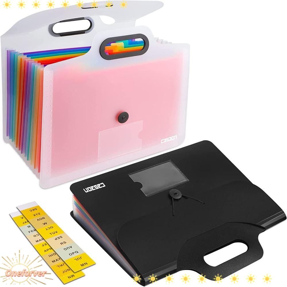 Bộ 2 Túi Đựng Tài Liệu Khổ A4 Màu Trắng Đen Nhỏ Gọn Tiện Dụng Cho Trường Học / Văn Phòng