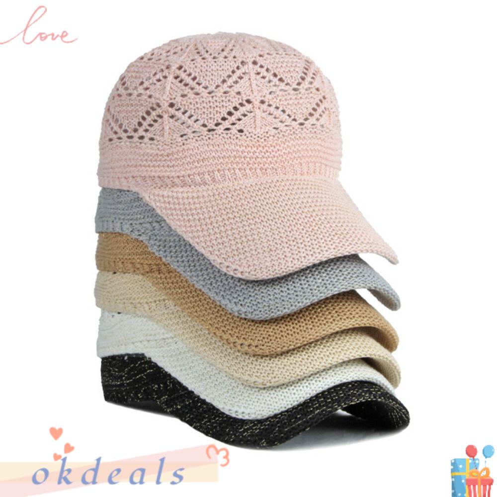 Mũ Lưỡi Trai Phối Lưới Thoáng Khí Thời Trang Mới Cho Nữ