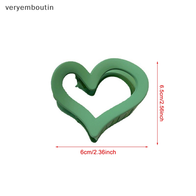 Kẹp Tóc Hình Trái Tim Phong Cách Retro Thời Trang Cho Nữ