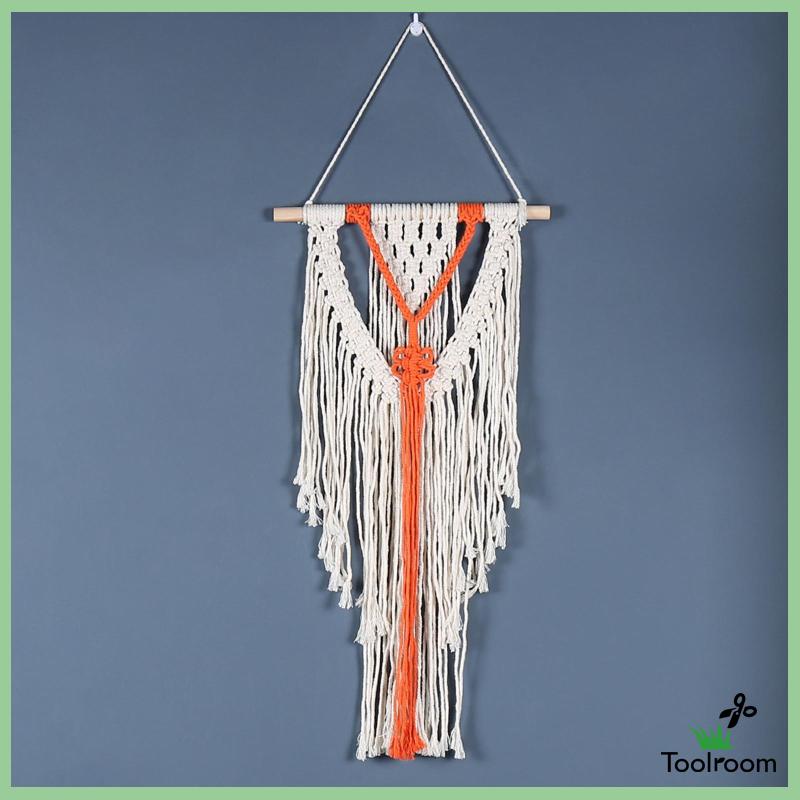 Thảm Dệt Macrame Treo Tường Trang Trí Phòng Ngủ / Nhà Trẻ