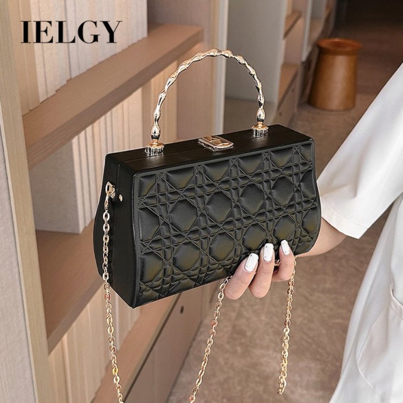 Túi Đeo Chéo Đính Kim Cương Giả Độc Đáo Thời Trang Phong Cách Retro