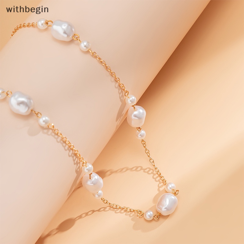 Chuỗi Ngọc Trai Đeo Thắt Lưng Nhiều Lớp Thời Trang Đi Biển Cho Nữ