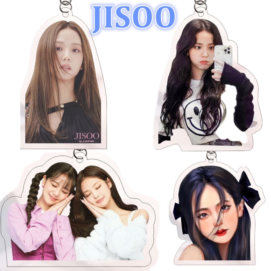 1 Móc Khóa Hình Jisoo Blackpink Bằng Acrylic