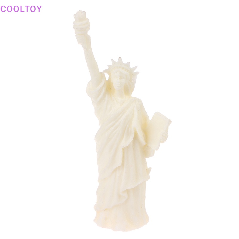 Cooltoy Set 2 Mô Hình Tượng Nữ Thần Tự Do Mini Tỉ Lệ 1: 12 Trang Trí Nội Thất Nhà Búp Bê