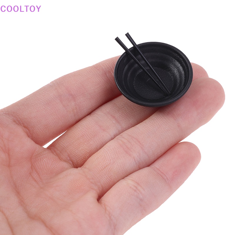 Bộ Chén Ramen Và Cá Mini Tỉ Lệ 1 / 12 Trang Trí Nhà Búp Bê