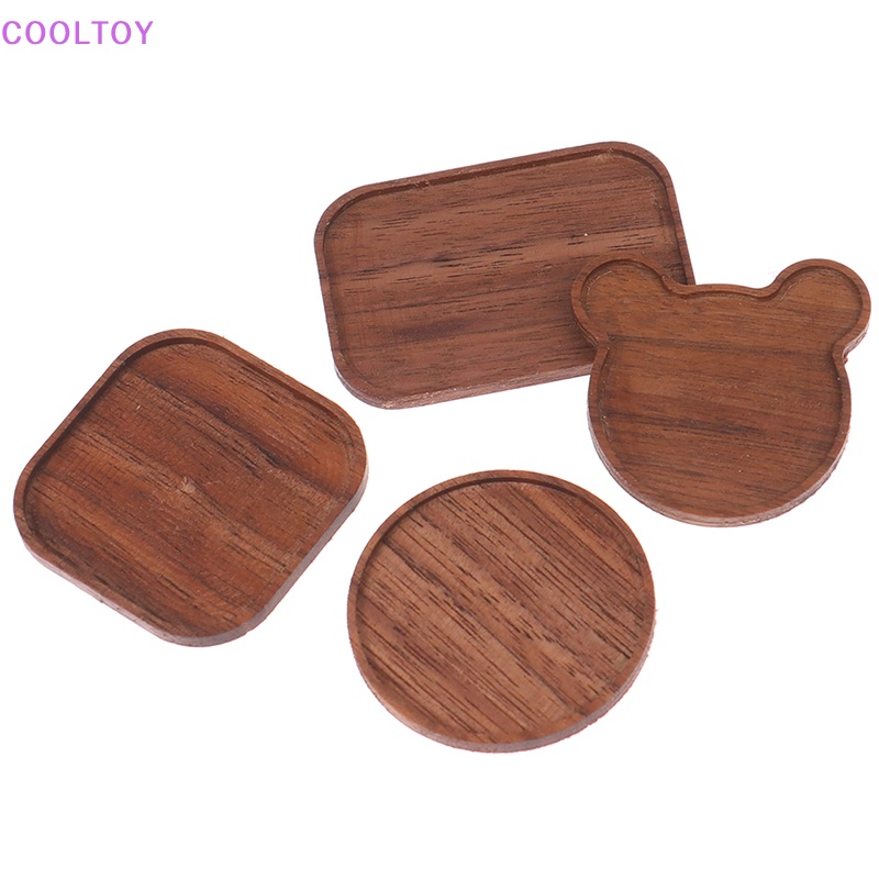 Khay Đựng Bánh Mì Trái Cây / Món Tráng Miệng Mini Cho Nhà Búp Bê