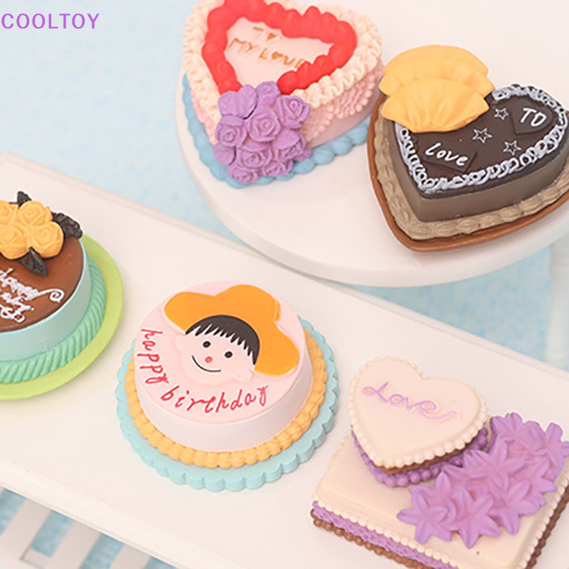 Cooltoy 1 Mô Hình Bánh Ngọt Vintage Trang Trí Nhà Búp Bê