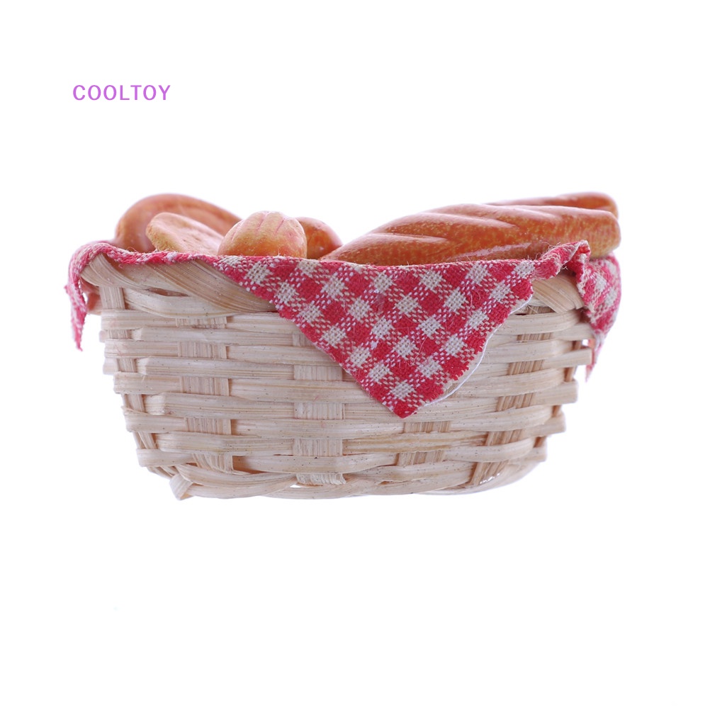 Cooltoy Mô Hình Bánh Mì / Bánh Mì / Bánh Mì Tỉ Lệ 1 / 12 Trang Trí Nhà Búp Bê