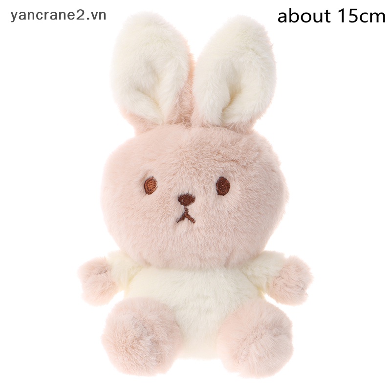 Móc Khóa Thỏ Nhồi Bông Màu Trà Sữa Dễ Thương YAN2} {yancrane2.vn}