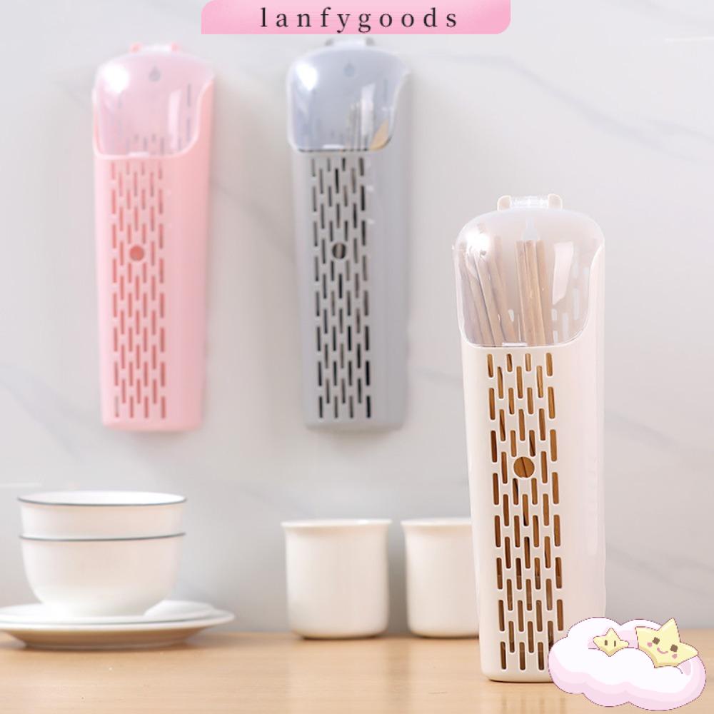 Giá Đỡ Đũa Muỗng Nĩa Không Đục Lỗ Sắp Xếp Gọn Gàng Cho Nhà Hàng / Khách Sạn