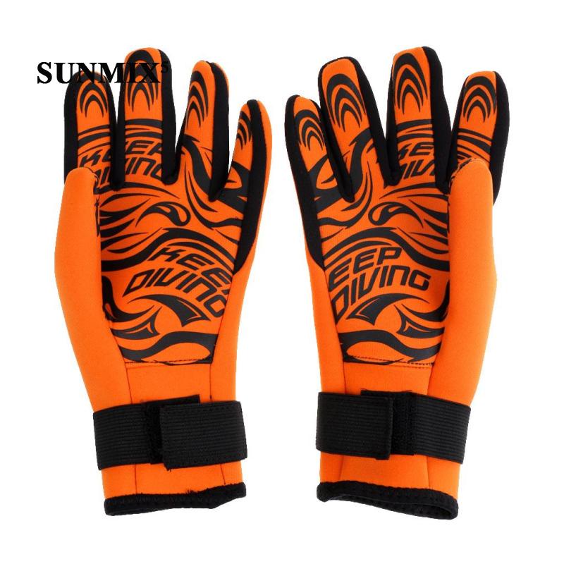 Găng Tay Cao Su Tổng Hợp Dày 2mm Hỗ Trợ Lặn Biển