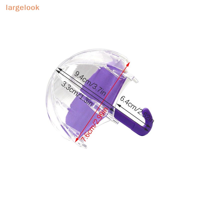 Hộp Đựng Kẹo Hình Cây Dù Mini Bằng Nhựa Dùng Trang Trí Tiệc Cưới / Sinh Nhật / Nhà Tắm