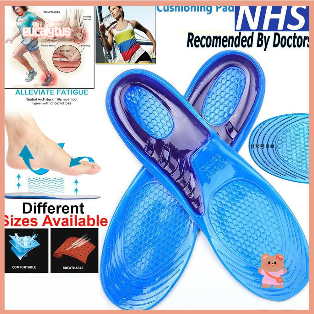 Đệm Silicone Lót Giày Mát Xa Chân Hỗ Trợ Giảm Đau Cho Nam Nữ