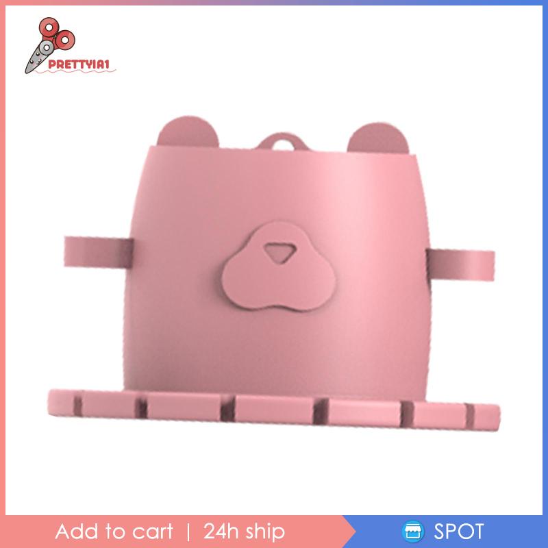 Giá Đỡ Bàn Chải Đánh Răng Prettyia1 Bằng Silicone Tiện Dụng Cho Phòng Tắm / Phòng Khách