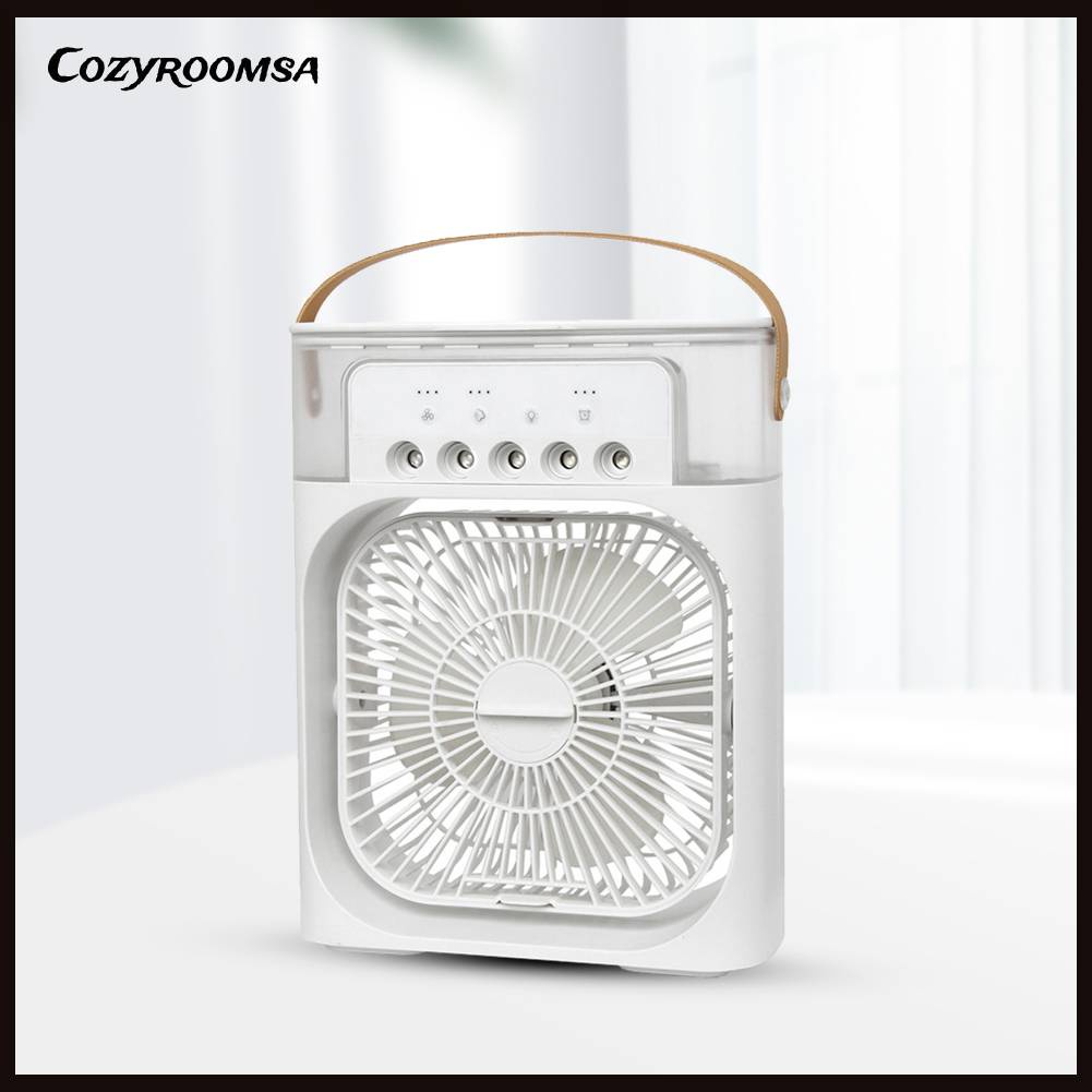 Quạt Điện Phun Sương Tạo Độ Ẩm Để Bàn Di Động Tiện Dụng