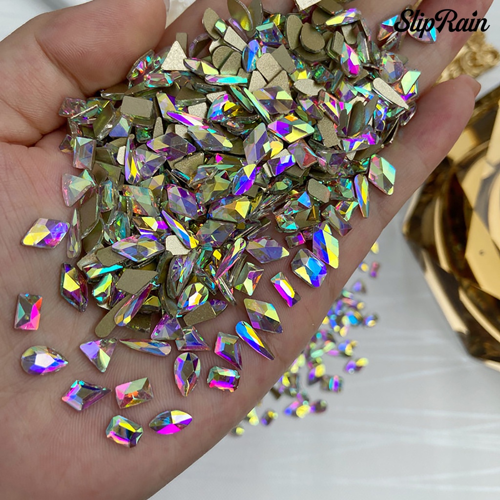 ❀Túi 50 Hạt Cườm 3D Lấp Lánh Đính Móng Nghệ Thuật
