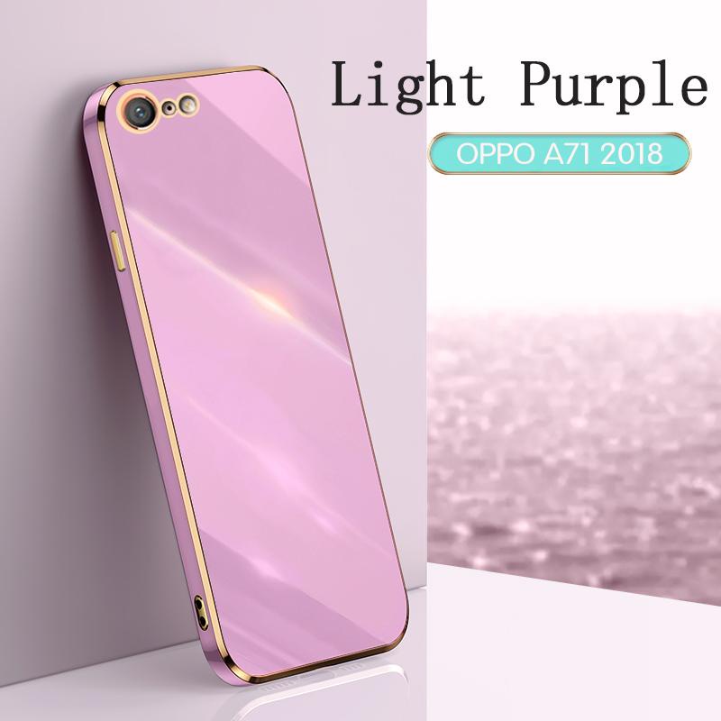 Ốp Điện Thoại Mạ Màu Sắc Cho OPPO A71 2018 A71K