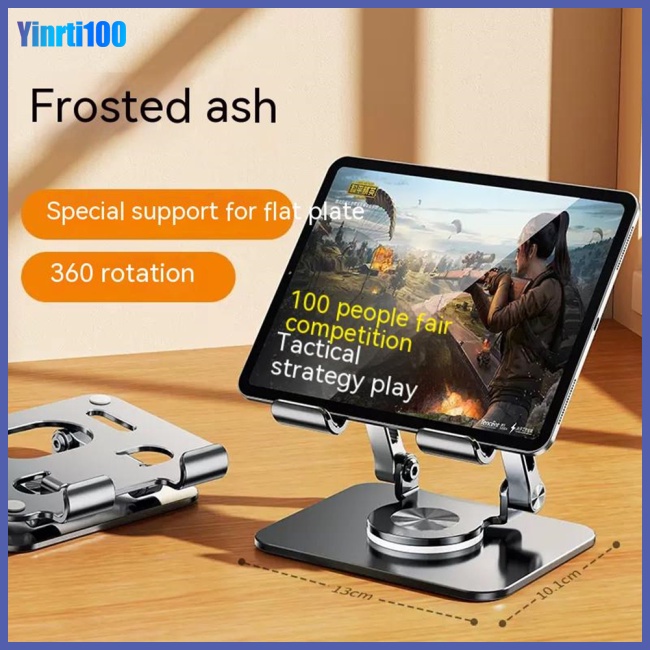 Giá Đỡ Điện Thoại Di Động Yinrti Chống Trượt Có Thể Gập Lại 360 Độ Điều Chỉnh Độ Cao