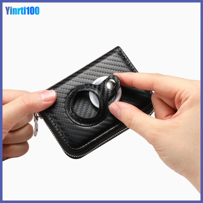 Ví Gập Thông Minh Yinrti Có Ngăn Đựng Thẻ Sức Chứa Lớn Chống Thất Lạc