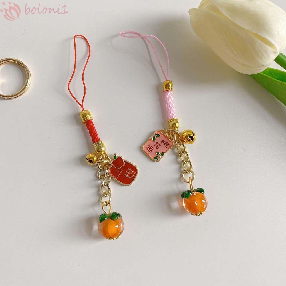 [COD] Dây Treo Điện Thoại Đôi May Mắn Bằng Kim Loại Quà Tặng Trang Sức Cho Nữ