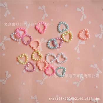 10pcs/Túi Hạt Ngọc Trai Giả Bằng ABS Dùng Trang Trí Móng Tay DIY