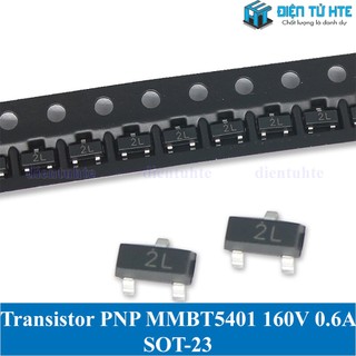 Bộ 20 con transistor pnp mmbt5401 2n5401 2l 150v 0.6a sot-23