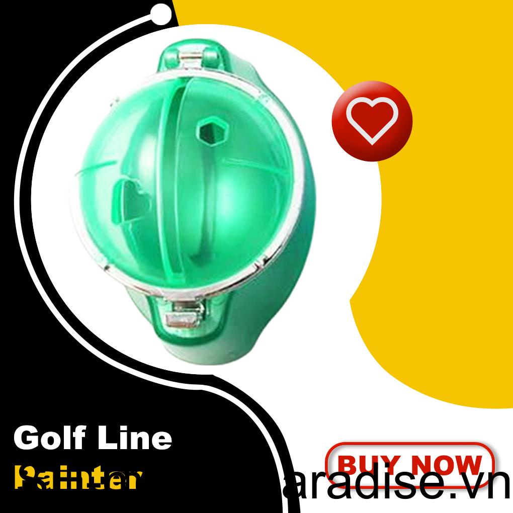 Dụng Cụ Vẽ Đường Thẳng Bóng Golf Bằng Nhựa Kèm Bút Đánh Dấu